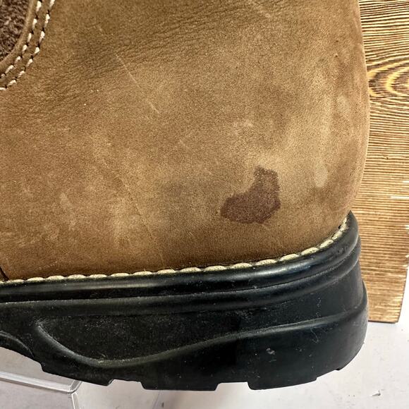 Columbia Shirebrook LeatherWaterproof Winter Boots Womens 8.5 Fleece Omni Grip - Picture 5 of 14